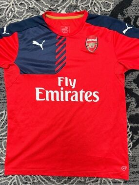 Puma Arsenal Red & Navy Football Jersey